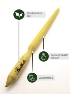 Beetliebe Pikierstab Aus Holz - Mehrere Holzarten Auswählbar 7 Beetliebe Pikierstab Aus Holz - Mehrere Holzarten Auswählbar -Krauter Samen Geschaft beetliebe pikierstab v2