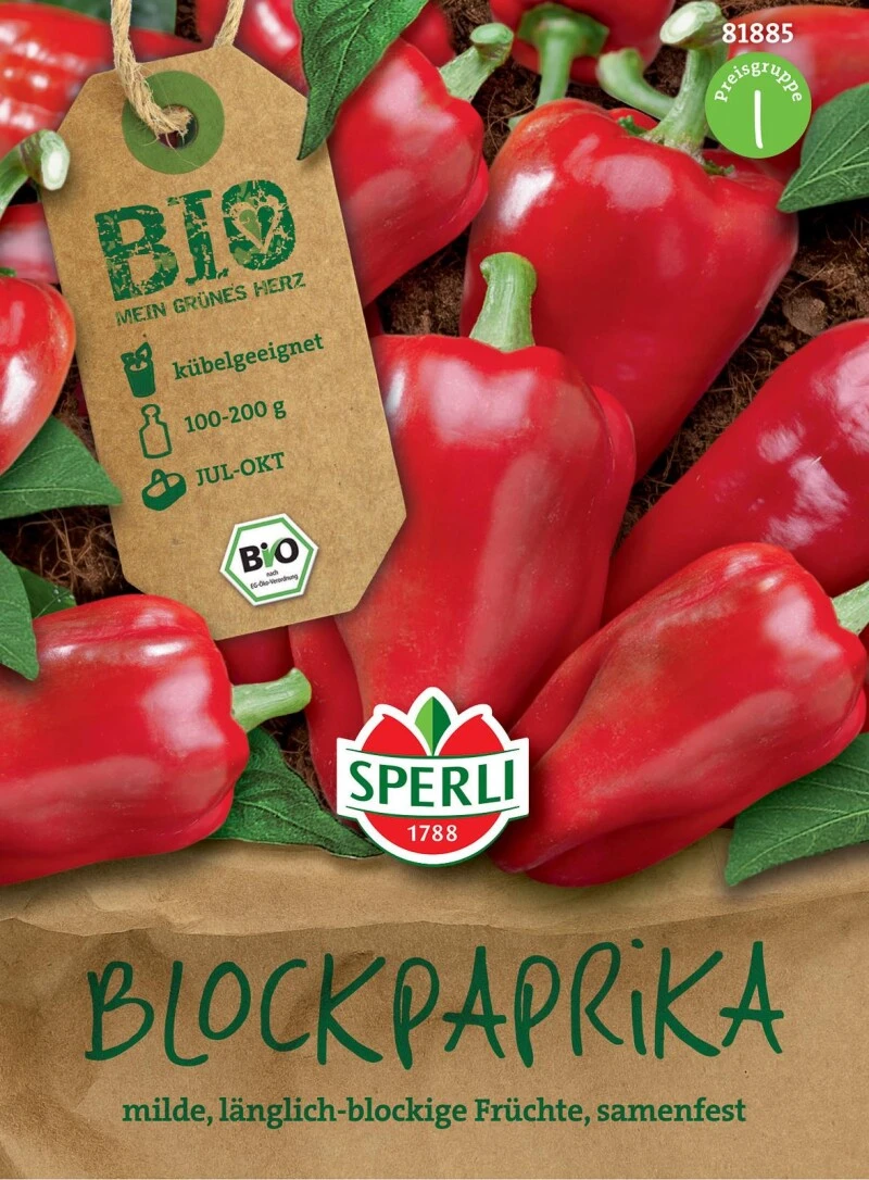 BIO Blockpaprika, Längliche Paprika Reift Von Grün Zu Rot Aus 4 BIO Blockpaprika, Längliche Paprika Reift Von Grün Zu Rot Aus – Bild 2
