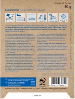BIO Keimsprossen Bockshornklee, Inhalt: 50 G, Bio-Samen Zur Ganzjährigen Anzucht Von Keimsprossen Und Microgreens 7 BIO Keimsprossen Bockshornklee, Inhalt: 50 G, Bio-Samen Zur Ganzjährigen Anzucht Von Keimsprossen Und Microgreens -Krauter Samen Geschaft bio keimsprossen bockshornklee2