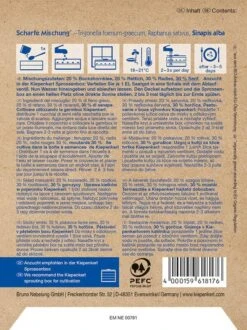 BIO Keimsprossen Unsere Feurige Mischung, 40g 5 BIO Keimsprossen Unsere Feurige Mischung, 40g -Krauter Samen Geschaft bio keimsprossen unsere feurige mischung 40g2