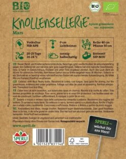 BIO Knollensellerie, Bund- Und Knollensellerie Bildet Dicke Fleischige Grün-weiße Knollen, Widerstandsfähig, Sehr Gute Lagerfähigkeit -Krauter Samen Geschaft bio knollensellerie2