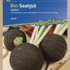 BIO Rettich Runder Schwarzer Winter 2 BIO Rettich Runder Schwarzer Winter -Krauter Samen Geschaft bio rettich runder schwarzer winter