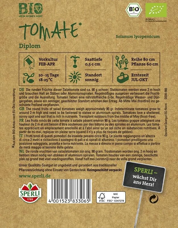 BIO Tomate Stabtomate 3 BIO Tomate Stabtomate