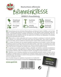 Brunnenkresse Froschkönig