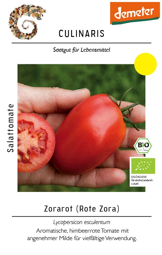Salattomate Zorarot (Rote Zora) Auch Für Das Ungeschützte Freiland 4 Salattomate Zorarot (Rote Zora) Auch Für Das Ungeschützte Freiland – Bild 2