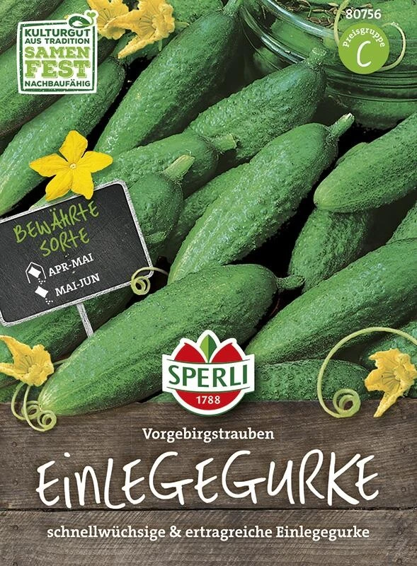 Einlege Gurke Vorgebirgstrauben 4 Einlege Gurke Vorgebirgstrauben – Bild 2