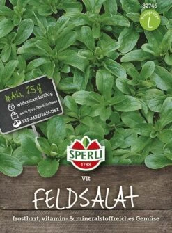 Feldsalat Vit, Maxipack 25 G