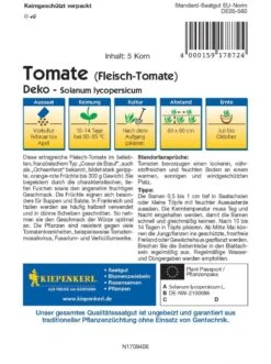Fleisch-Tomate Deko F1 | Früchte Im Typ "Ochsenherz" | Hochresistent | Für Freiland Und Gewächshaus 7 Fleisch-Tomate Deko F1 | Früchte Im Typ "Ochsenherz" | Hochresistent | Für Freiland Und Gewächshaus -Krauter Samen Geschaft fleisch tomate deko f12