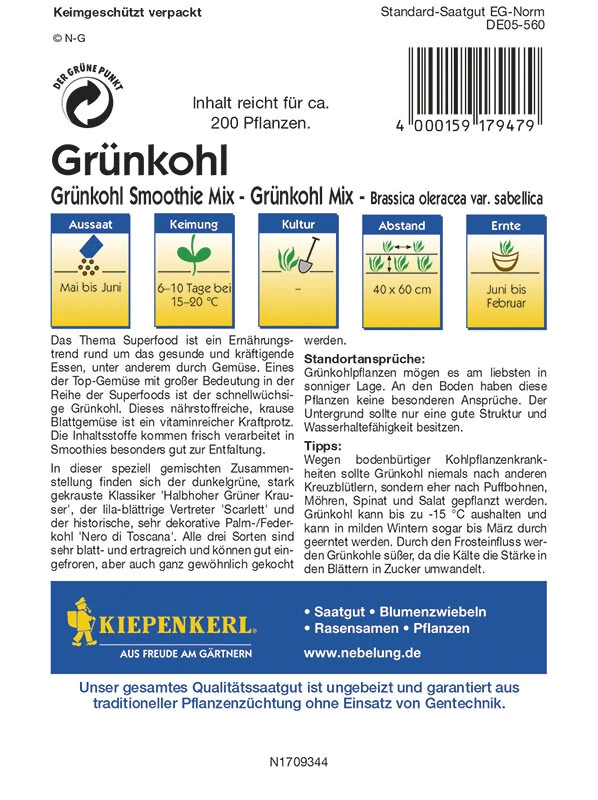 Grünkohl Smoothie Mix 4 Grünkohl Smoothie Mix – Bild 2