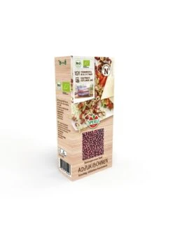 BIO Keimsprossen-Saat Adzukibohne, Großpackung 200 G, Geschmack: Knackig-süßlich