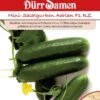 Dürr Mini-Gurken Adrian F1, Sehr Ertragreich Mit Ca. 15-20 Cm Dunkelgrünen Bitterfreien Gurken 2 Dürr Mini-Gurken Adrian F1, Sehr Ertragreich Mit Ca. 15-20 Cm Dunkelgrünen Bitterfreien Gurken -Krauter Samen Geschaft mini gurken adrian