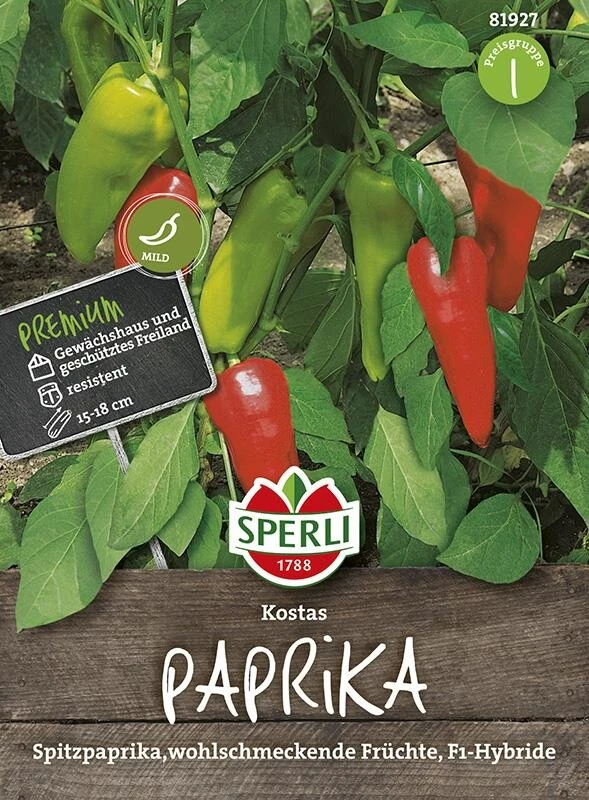 Paprika Kostas F1 3 Paprika Kostas F1