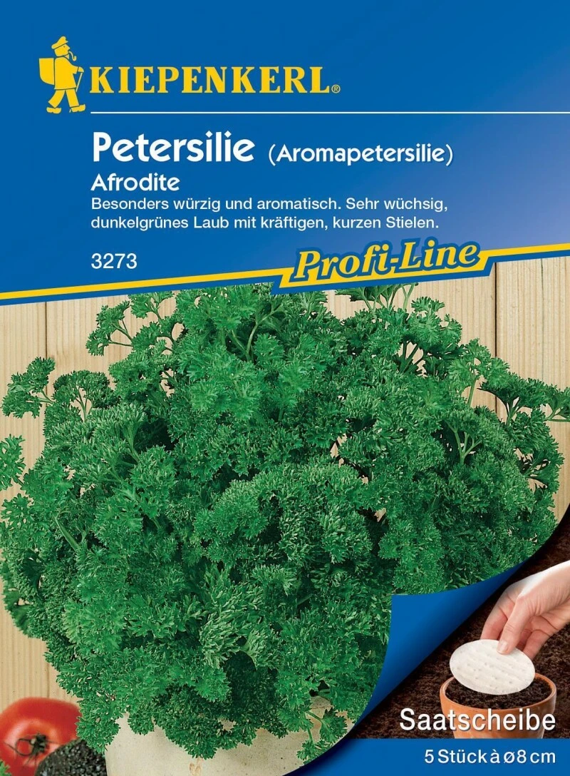 Petersilie Afrodite (Saatscheibe), überwinterung Im Freiland Möglich, Zweijährig 3 Petersilie Afrodite (Saatscheibe), überwinterung Im Freiland Möglich, Zweijährig