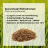 Samenshop24® Rohrschwingel Festuca Arundinacea, Inhalt: 1kg, Widerstandsfähig Gegen Dürre Und Hitze -Krauter Samen Geschaft rohrschwingel festuca arundinacea 12