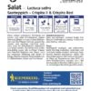 Saatteppich Salat Crispita II,Crispita Red (LS16037) (15cm X 150cm) 1 Saatteppich Salat Crispita II,Crispita Red (LS16037) (15cm X 150cm) -Krauter Samen Geschaft saatteppich salat crispita ii crispita red ls16037 15cm x 150cm2