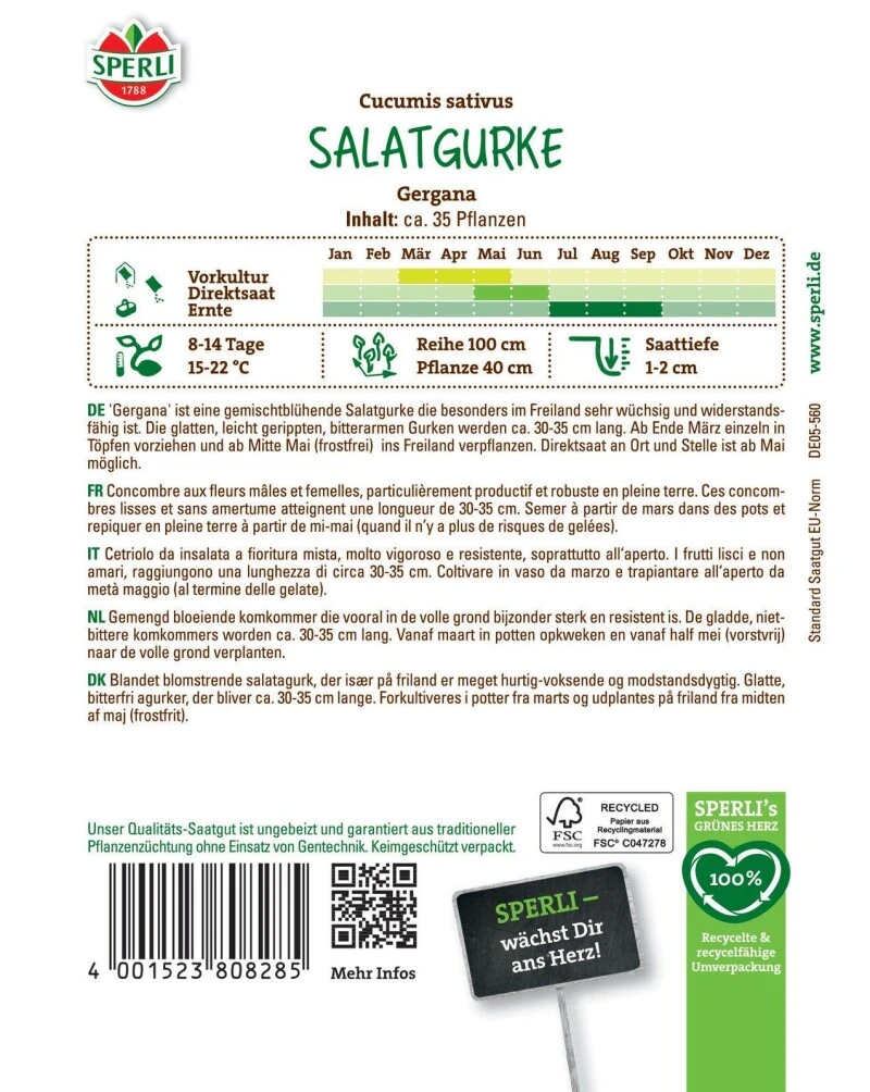 Salatgurke Gergana Sehr Aromatische Schlangengurke 3 Salatgurke Gergana Sehr Aromatische Schlangengurke