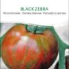 Fleischtomate BLACK ZEBRA Samfenste Bio-Sorte 2 Fleischtomate BLACK ZEBRA Samfenste Bio-Sorte -Krauter Samen Geschaft sativa black zebra