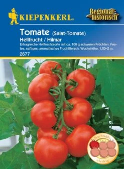 Salat-Tomate Hellfrucht / Hilmar, Ertragreiche Hellfruchtsorte, Fest Saftig Aromatisch, Kiepenkerl