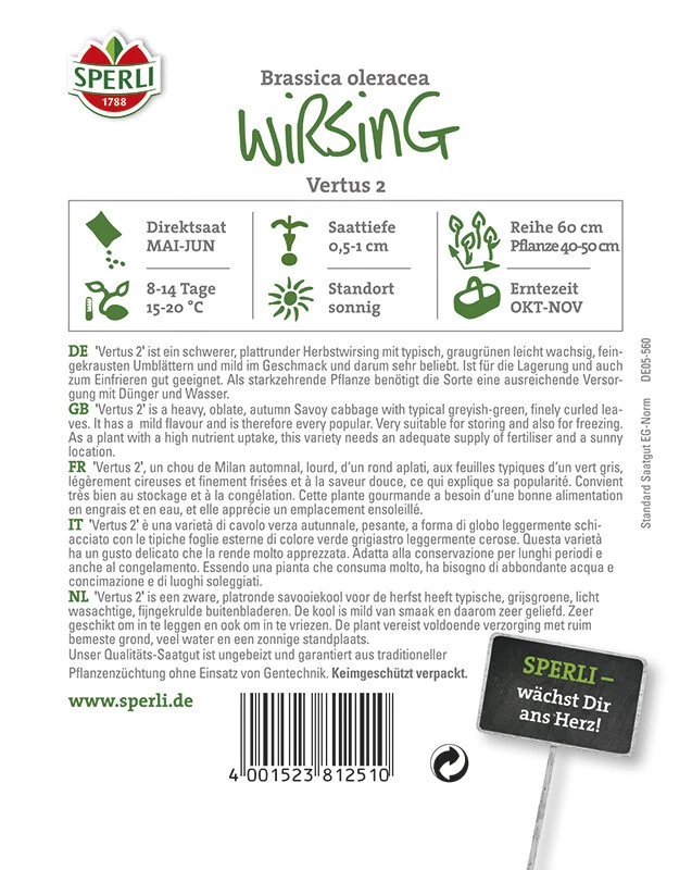 Wirsingkohl Vertus 2 3 Wirsingkohl Vertus 2